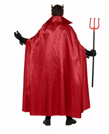 Teuflisches Herrenkostüm Dämon der Nacht Halloween rot-schwarz, Größe: X-Large, image 2