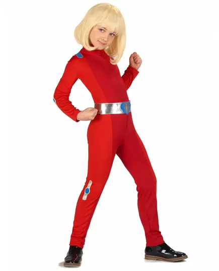 Red Shock Spy Costume for Girls, Taille: XXL 15–16 ans(153–158 cm), image 2
