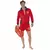Red Lifeguard Costume Baywatch Adult, Taille: Large