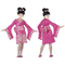  Déguisement pour Enfants Geisha Rose fuchsia (3 Pcs), fig. 1 