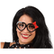  Lunettes Accessoires de costumes Coeurs Noir, fig. 1 