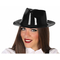  Hut Glanzfinish Gangster Mafioso Verkleidung Schwarz, fig. 1 