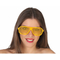  Lunettes Disco Fiesta A rayures Jaune, fig. 1 