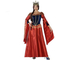  Déguisement pour Adultes 113916 Rouge Blue marine Reine Médiévale, fig. 1 