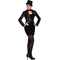  Verkleidung für Erwachsene My Other Me Show Woman Schwarz Größe M/L Jacke, fig. 1 