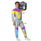  Costume per Adulti Grigio Anni 80, fig. 6 
