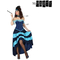  Costume per Adulti Azzurro (2 pcs) Showgirl, fig. 4 