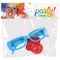  Lunettes Accessoires de costumes Bleu, fig. 2 