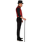  Déguisement pour Adultes My Other Me Showman Rouge Taille M/L Gilet, fig. 2 