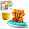  Playset Lego 10964 DUPLO Bath Toy: Floating Red Panda (5 Pezzi), fig. 1 