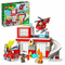  Playset Lego 10970 DUPLO Fire Station and Helicopter (117 Pezzi), fig. 1 