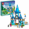  Playset Lego 43206 Cinderella and Prince Charming's Castle (365 Stücke), fig. 1 