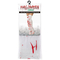  Collants de déguisement Taille unique Sang Blanc Halloween, fig. 2 