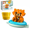  Playset Lego 10964 DUPLO Bath Toy: Floating Red Panda (5 Pezzi), fig. 2 