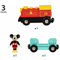  Playset Brio Micky Mouse Battery Train 3 Stücke, fig. 2 