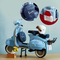  Playset Lego Icons 10298 Vespa 125, fig. 4 