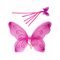  Ailes papillon roses et baguette magique assortie enfant, fig. 1 