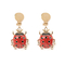  Boucles d'oreilles coccinelle adulte, fig. 1 