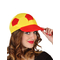  Fankappe Spanien-Mütze für Erwachsene gelb-rot, fig. 1 