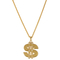  Collier Dollar en métal Adulte, fig. 1 