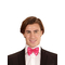  Noeud papillon rose avec sequins et LED clignotantes adulte, fig. 1 