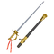  Sabre républicaine manche doré en plastique adulte 66 cm, fig. 1 