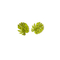  10 Confettis en bois feuilles tropicales 4 cm, fig. 1 