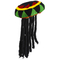  Bonnet rasta velours avec dreadlocks adulte, fig. 1 