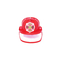  Casque pompier rouge avec visière enfant, fig. 1 