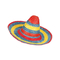  Sombrero Mexicain rouge-bleu-jaune adulte, fig. 1 