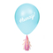  8 Ballons en latex avec tassels iridescentes et stickers 20,3 cm, fig. 1 