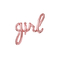  Ballon aluminium girl rose gold 77 x 70 cm, fig. 1 
