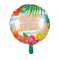  Ballon aluminium Joyeux Anniversaire Paradise 45 cm, fig. 1 