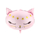  Ballon en aluminium chat rose 48 x 36 cm, fig. 1 