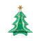  Ballon géant en aluminium sapin de noël 78 x 94 cm, fig. 1 
