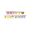  Alles Gute zum Geburtstag Emoji Rainbow™ Pappbanner 1,8 m, fig. 1 