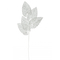  Branche décorative 5 feuilles blanche 80 cm, fig. 1 