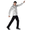  Chemise disco brillante argent homme, fig. 1 