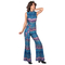  Déguisement années 70 bleu femme, fig. 1 