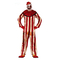  Déguisement clown terrifiant rouge et blanc homme, fig. 1 