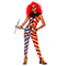  Déguisement creepy clown bicolore femme, fig. 1 