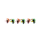  Guirlande en carton toucan 160 cm, fig. 1 
