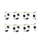 Ghirlanda di bandierine calcio, fig. 1 