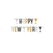  Guirlande happy new year argent noir et doré, fig. 1 