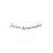  Guirlande Joyeux Anniversaire rose gold 1,80 m, fig. 1 