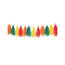  Guirlande tassel 16 pompons 1,80 m, fig. 1 