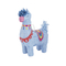  Mini piñata lama bleu 16 cm, fig. 1 