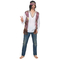  Costume da Hippie con fascia per uomo, fig. 1 