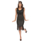  Déguisement grande taille robe Charleston noire femme, fig. 1 