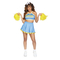  Déguisement luxe pompom girl bleu ciel femme, fig. 1 